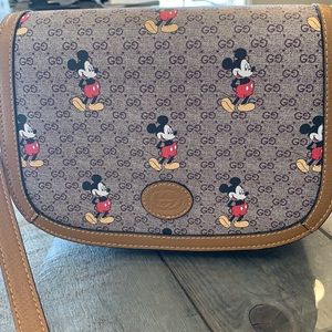Gucci Mickey Mouse cross body purse